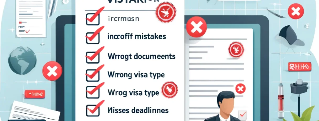 Sık Yapılan Vize Başvuru Hataları ve Online Danışmanlık ile Bunlardan Kaçınma Yolları