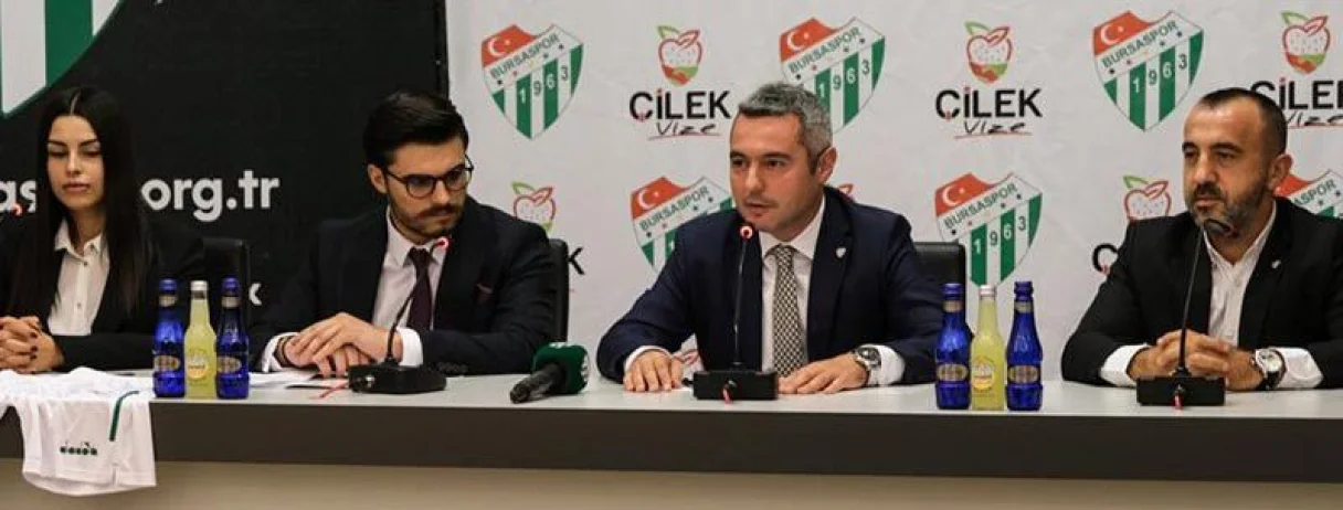 Çilek Vize Olarak Bursaspor’a Sponsor Olmaktan Gururluyuz